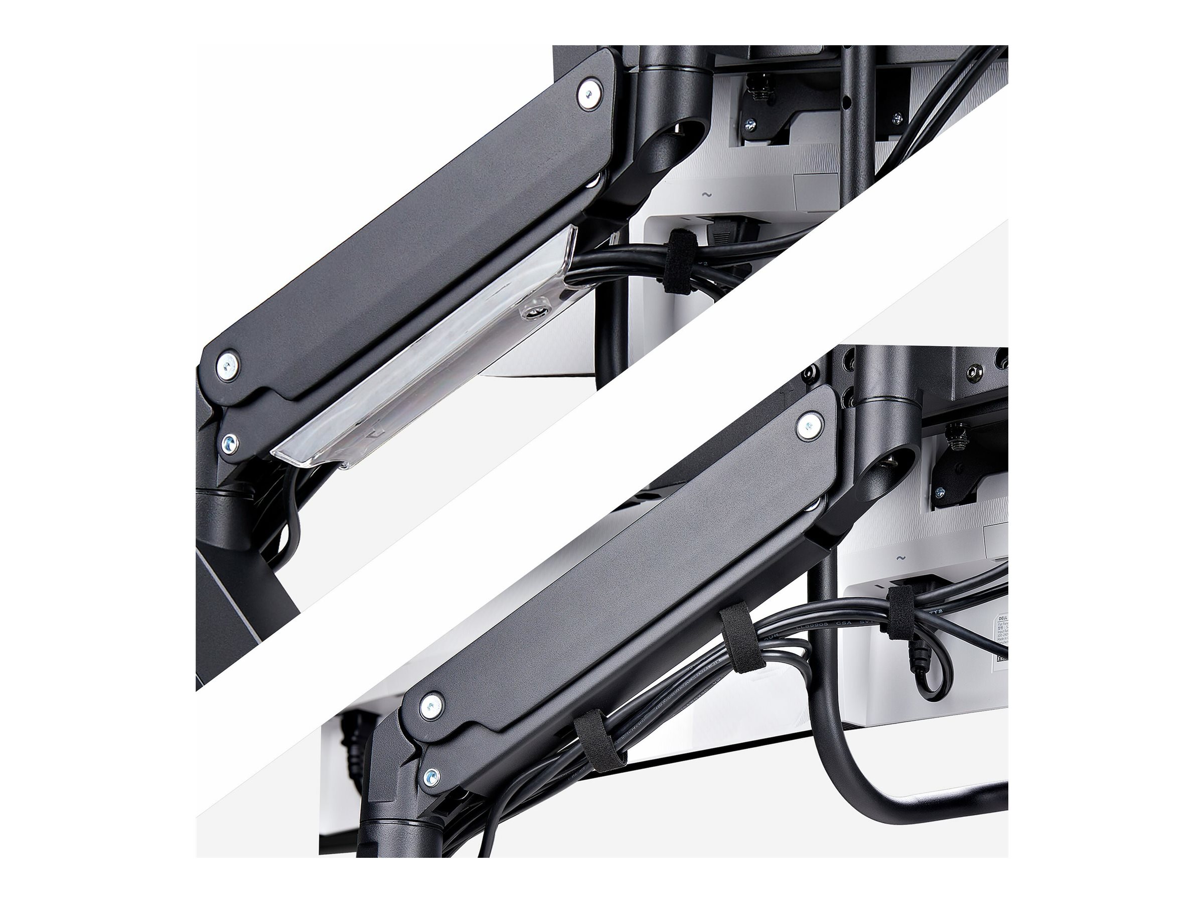 STARTECH.COM Monitortischhalterung fur 3monitore 68,58cm 27Zoll VESA 75/100 monitorhalterung Höhenanpassbare Bildschirmhalterung