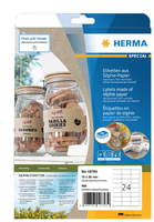 480 HERMA Etiketten braun 70,0 x 36,0 mm