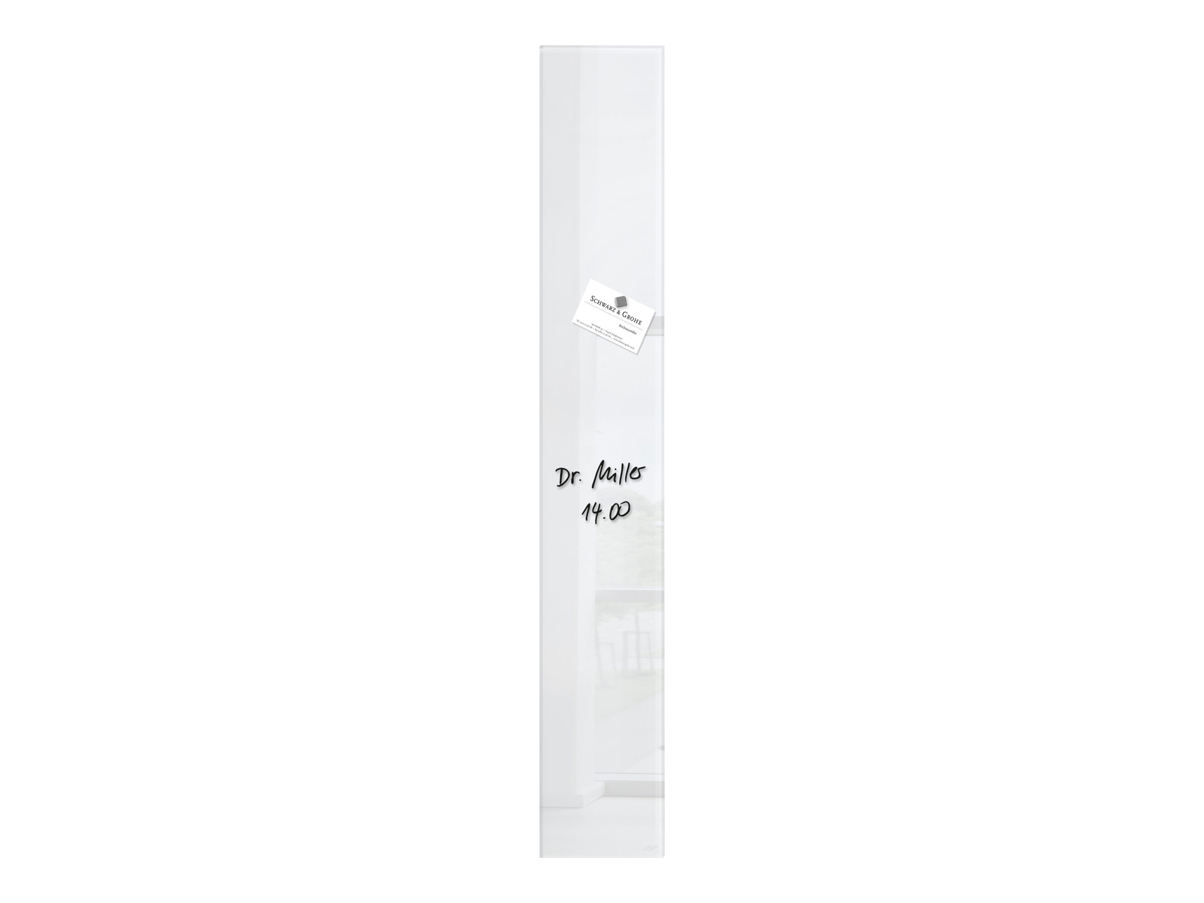 SIGEL Glas-Magnettafel artverum® 12,0 x 78,0 cm weiss SIGEL Glas-Magnettafel artverum® 12,0 x 78,0 cm weiss