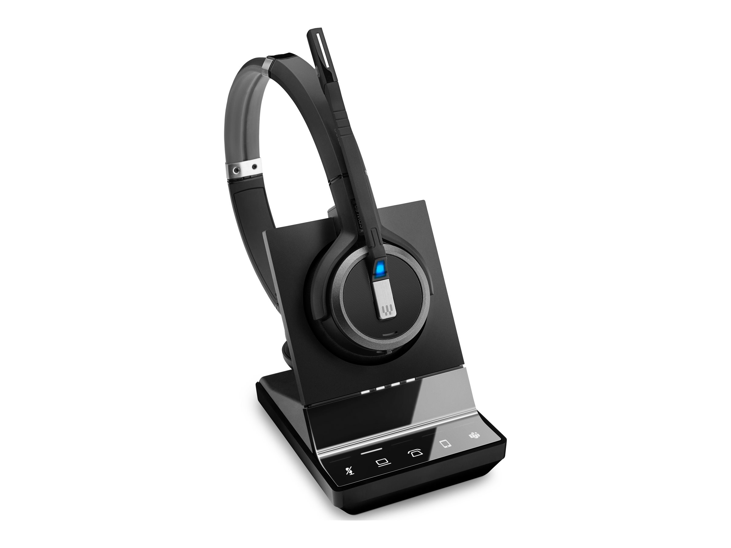 EPOS IMPACT SDW 5066T EU/UK/AUS Stereo DECT-GAP Headset für Tischtelefon PC Mobiltelefon inkl. Bluetooth-Dongle und Teams Taste EPOS IMPACT SDW 5066T EU/UK/AUS Stereo DECT-GAP Headset für Tischtelefon PC Mobiltelefon inkl. Bluetooth-Dongle und Teams Taste