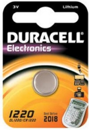 Duracell Batterie Knopfzelle CR1220 3.0V Lithium        1St.