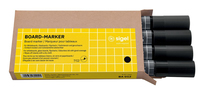 SIGEL Whiteboard- und Flipchart-Marker schwarz 2,0 - 3,0 mm, 4 St. SIGEL Whiteboard- und Flipchart-Marker schwarz 2,0 - 3,0 mm, 4 St.