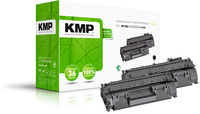 KMP H-T235D schwarz Toner kompatibel zu HP 05A (CE505D), 2er-Set KMP H-T235D schwarz Toner kompatibel zu HP 05A (CE505D), 2er-Set