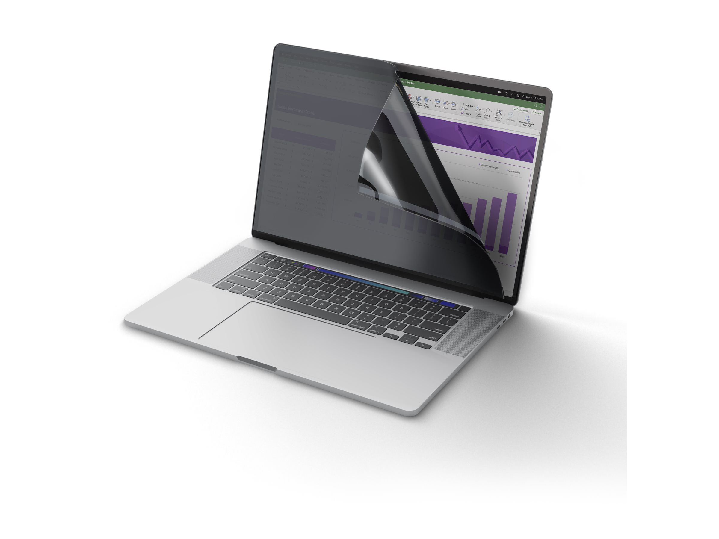 STARTECHCOM 4064cm 16Zoll MacBook Pro 2123 Laptop Sichtschutzfolie EntspiegelungBlickschutzfolie