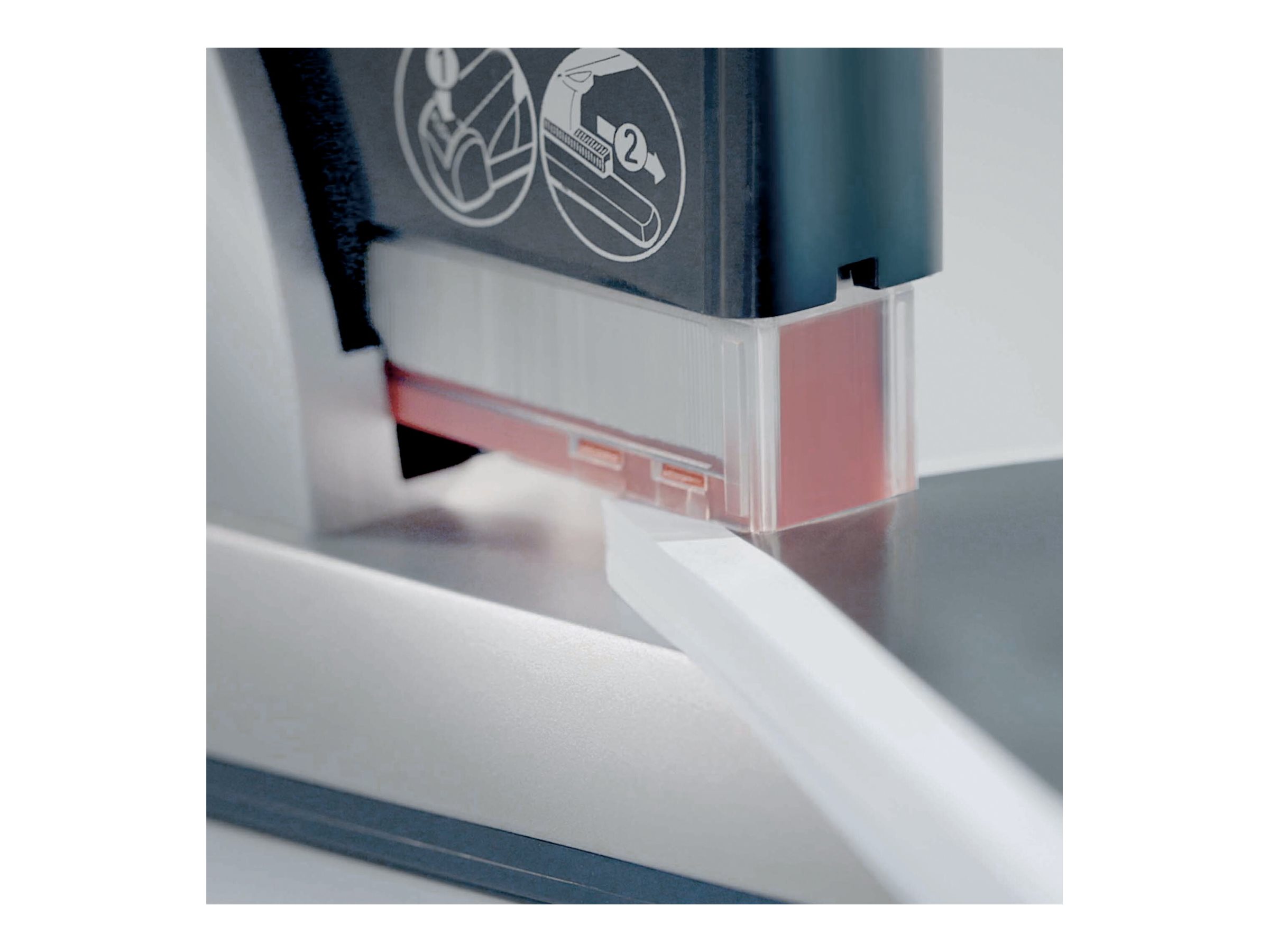 LEITZ Heftgeraet 5551 grau LEITZ Heftgeraet 5551 grau