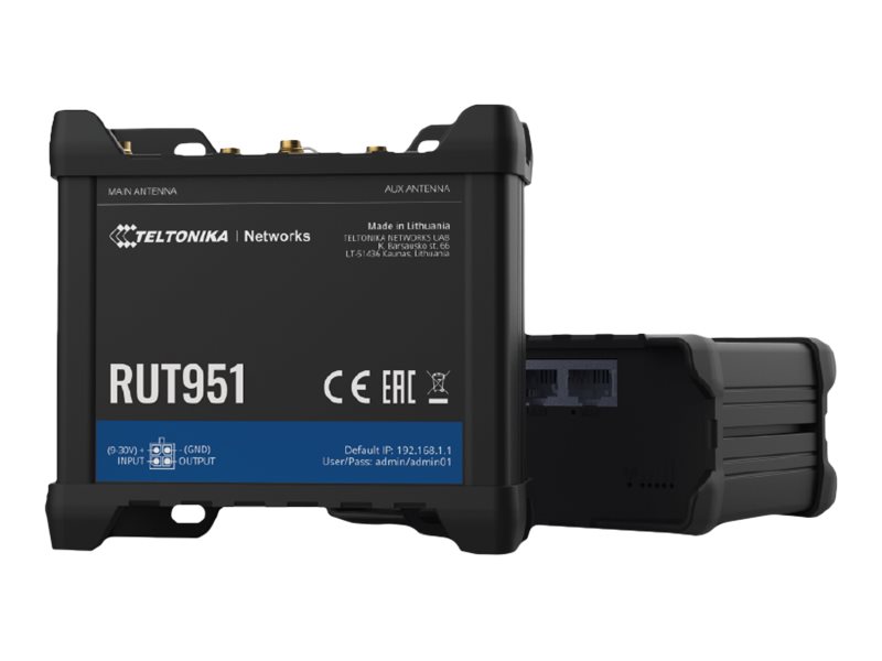 Teltonika Router RUT951 PoE LTE Modem RouterWLAN PoE with PSU