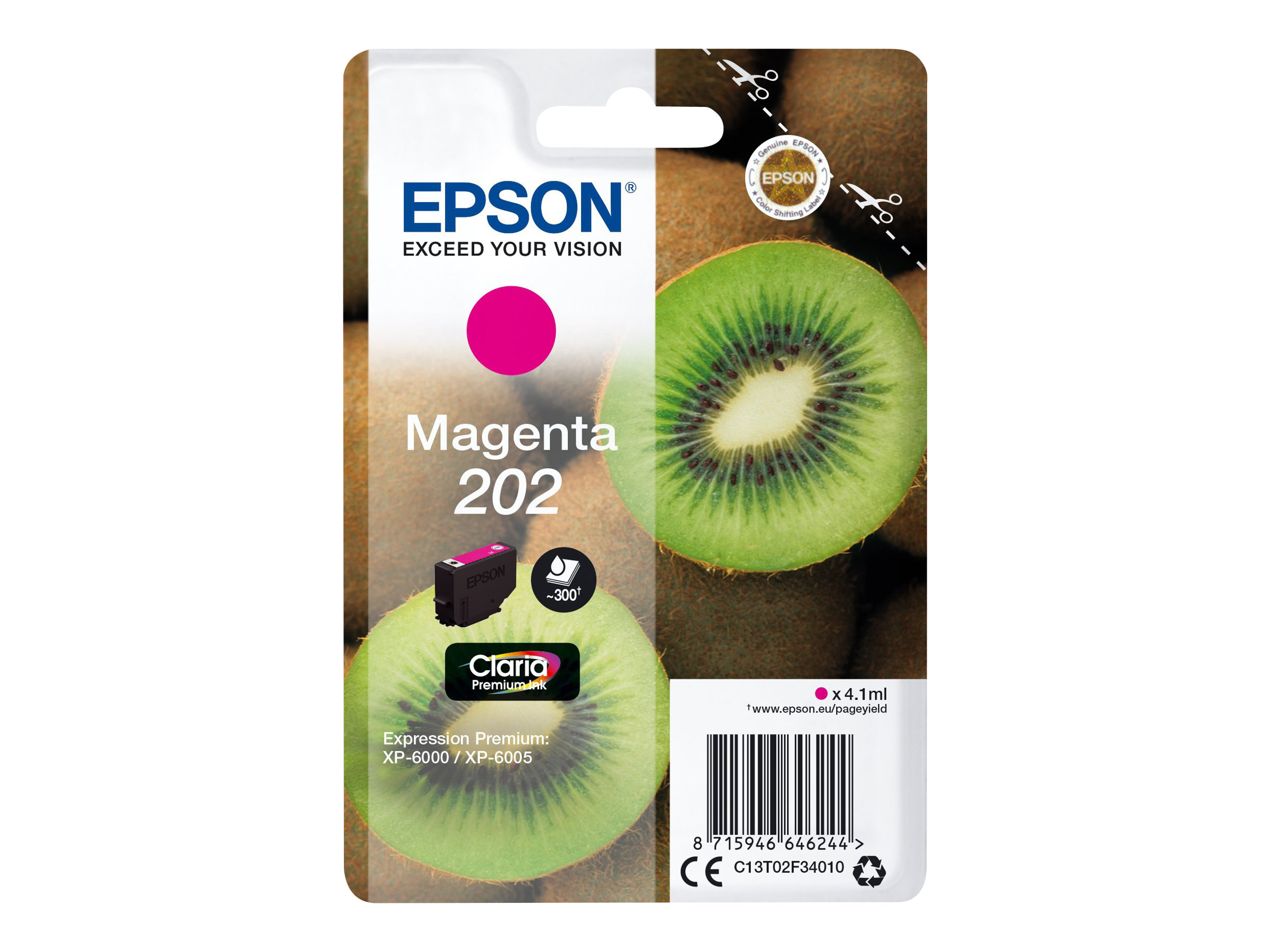 C13T02F34010 EPSON XP Tinte magenta C13T02F34010 EPSON XP Tinte magenta