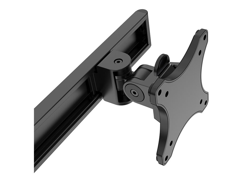 NEOMOUNTS Next One Desk Mount double display crossbar topfix clamp/grommet