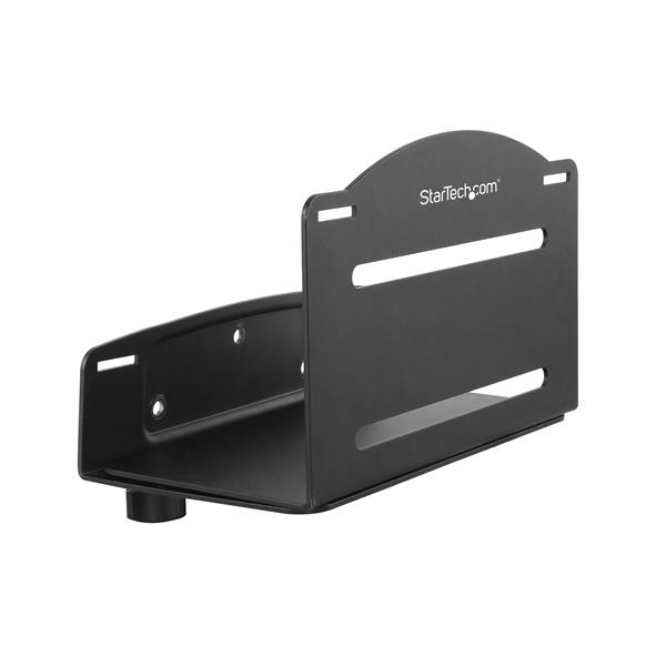 STARTECHCOM CPU Mount  Adjustable Width 48in to 83in Metal Computer Wall Mount PC Wall Mount Computer Mounting Bracket