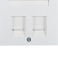 Berker Zentralstueck 11827009 polarweiss glaenzend