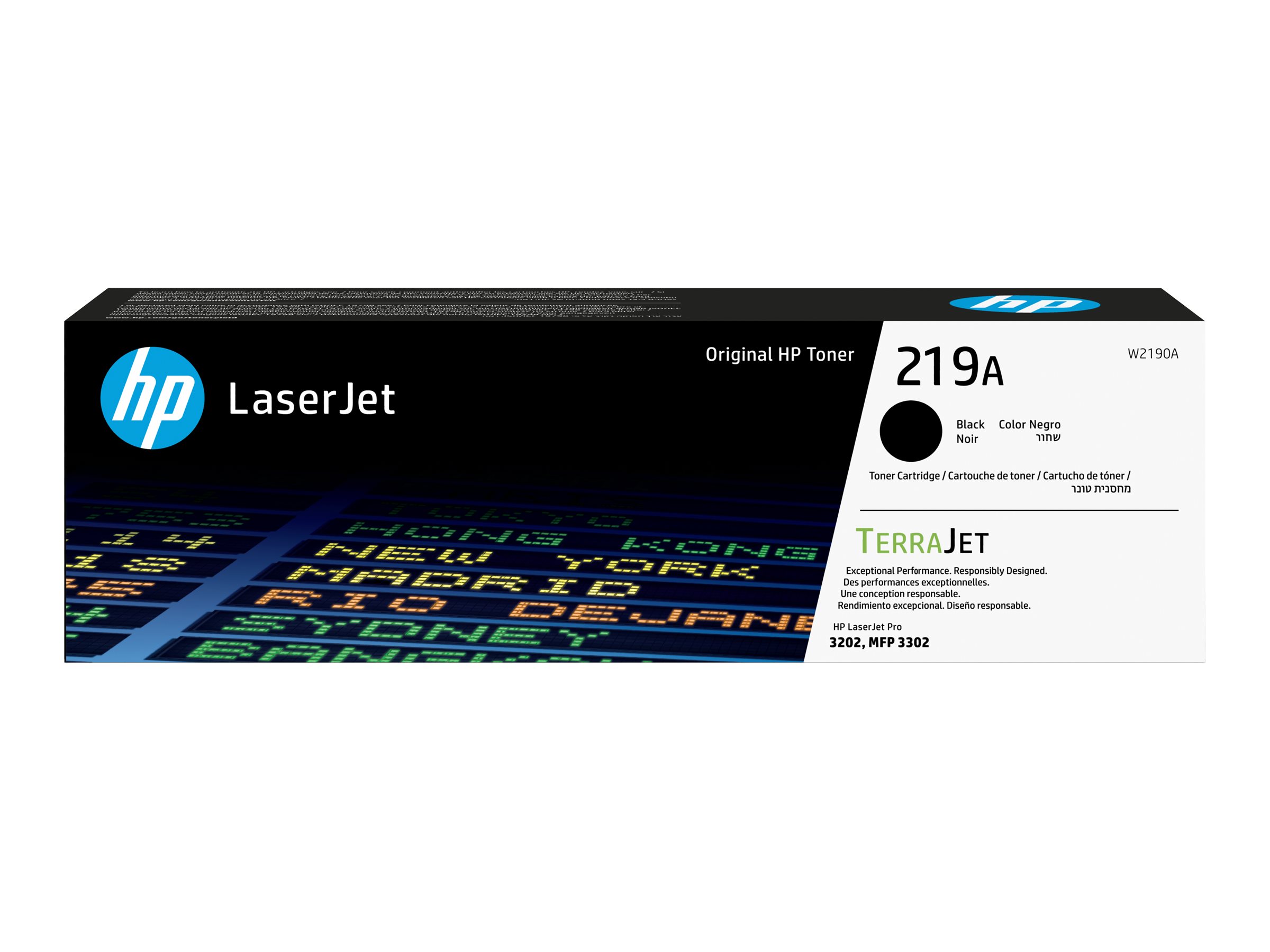 HP 219A W2190A schwarz Tonerkartusche