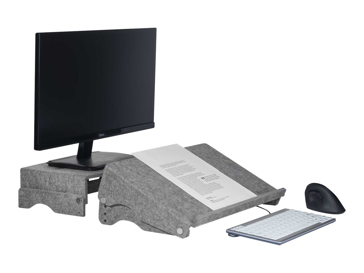 BakkerElkhuizen Qdoc 515 Circular Dokumentenhalter grau