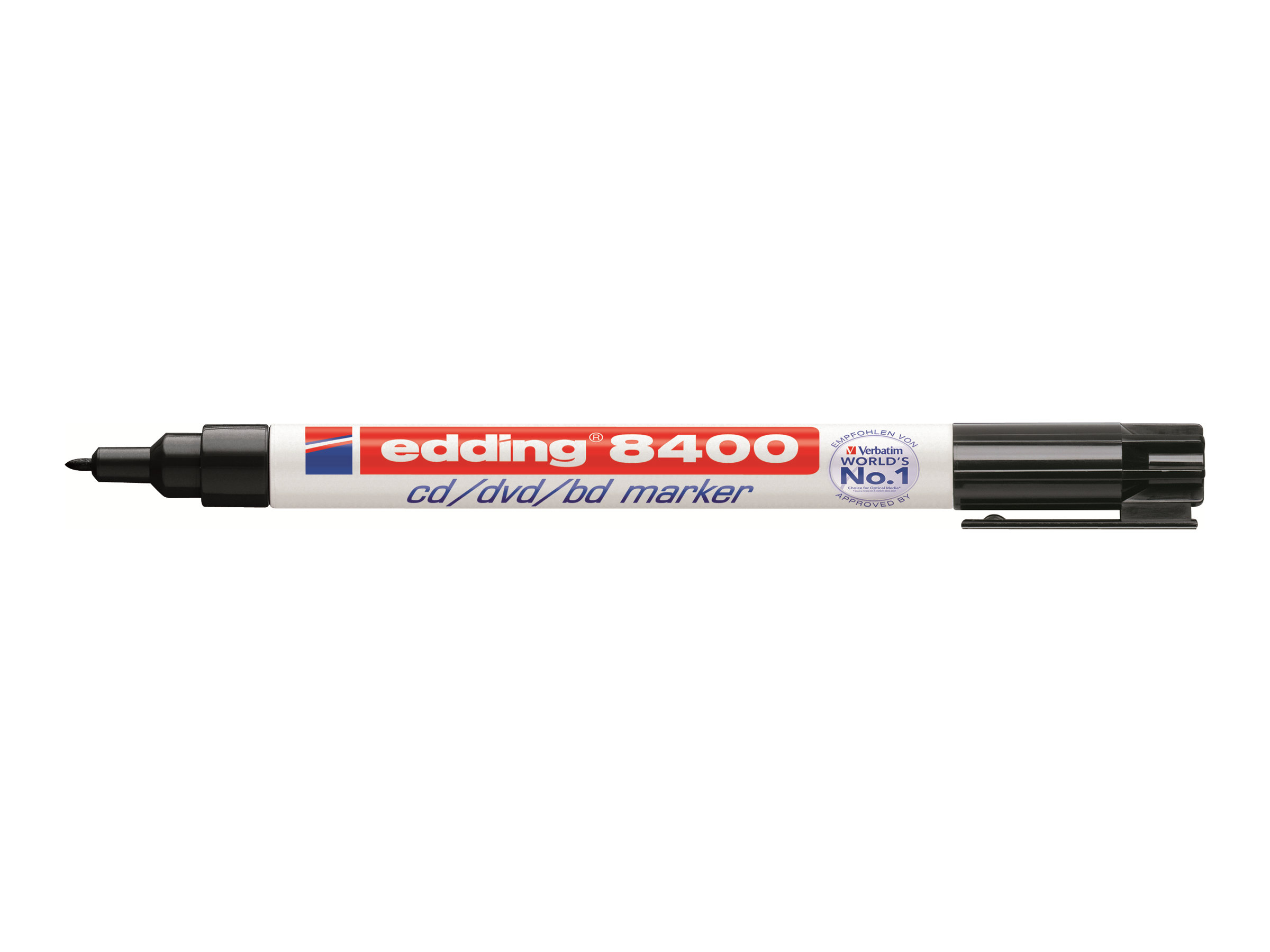 edding 8400 CD-Marker schwarz 0,5 - 1,0 mm, 1 St.