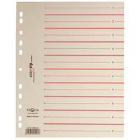 PAGNA Trennblaetter Easy Rip 1-0 chamois/rot, 100 St. PAGNA Trennblaetter Easy Rip 1-0 chamois/rot, 100 St.