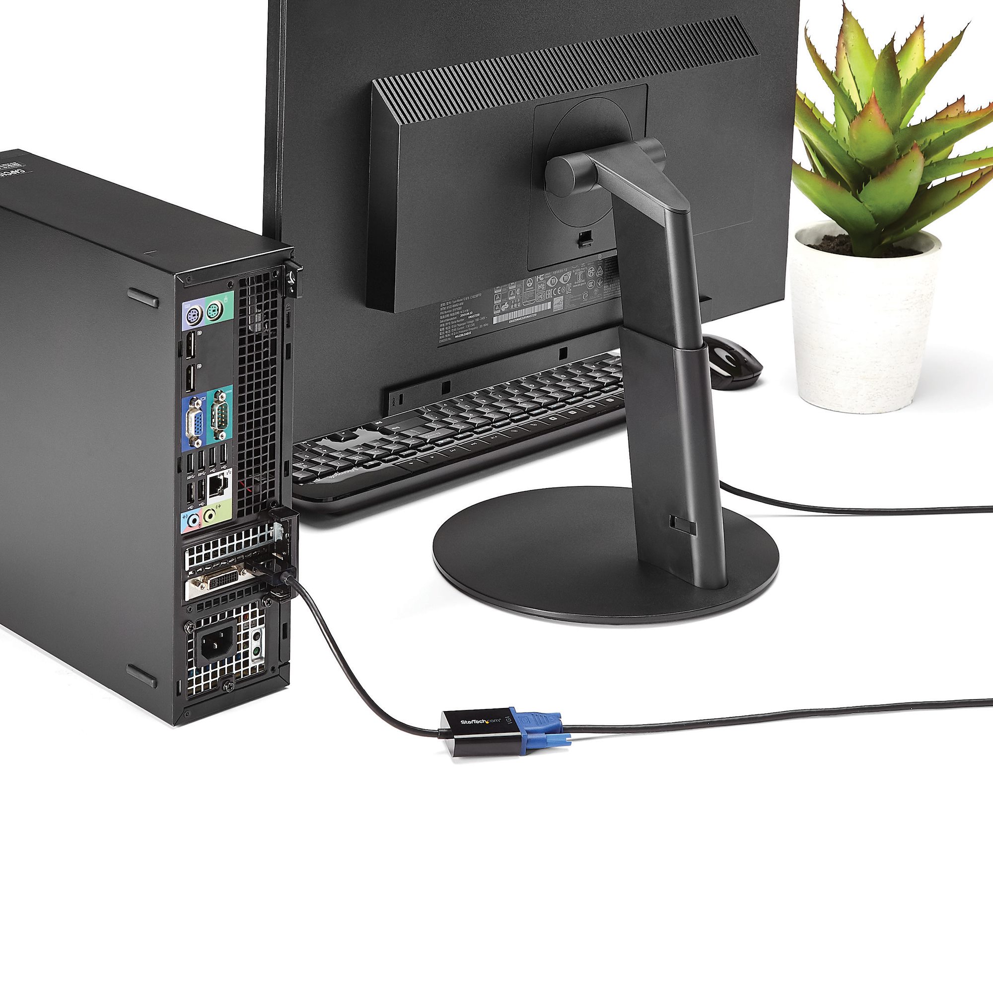 STARTECHCOM DisplayPort 12 to VGA Adapter Converter DP to VGA 1920x1200