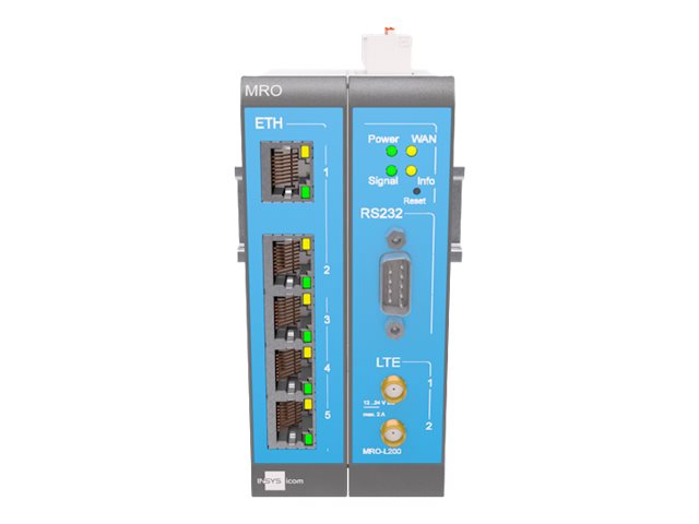 INSYS icom MRX2 LTES 1.0 Router EMEA-Frequenzen VPN-Option / vorher MRO-L200 1.0 INSYS icom MRX2 LTES 1.0 Router EMEA-Frequenzen VPN-Option / vorher MRO-L200 1.0