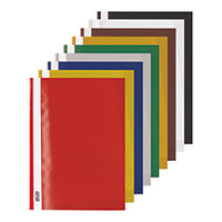 10 herlitz Schnellhefter Kunststoff farbsortiert DIN A4