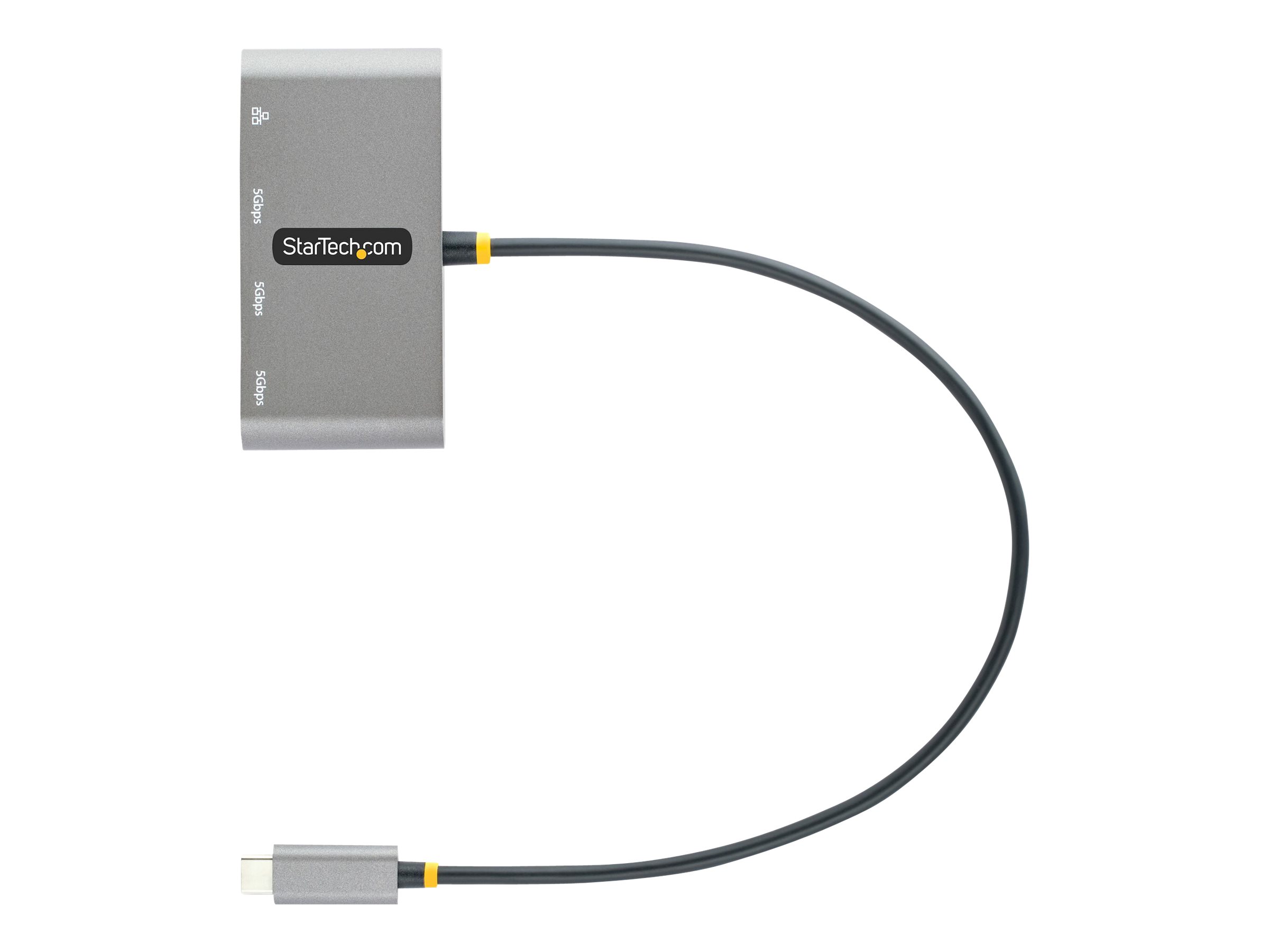 STARTECH.COM 4-Port USB-C Hub - 1x USB-A &amp 3x USB-C - USB 3.1/3.2 Gen 2 10Gbit/s - Busbetrieben - USB Typ-C Hub