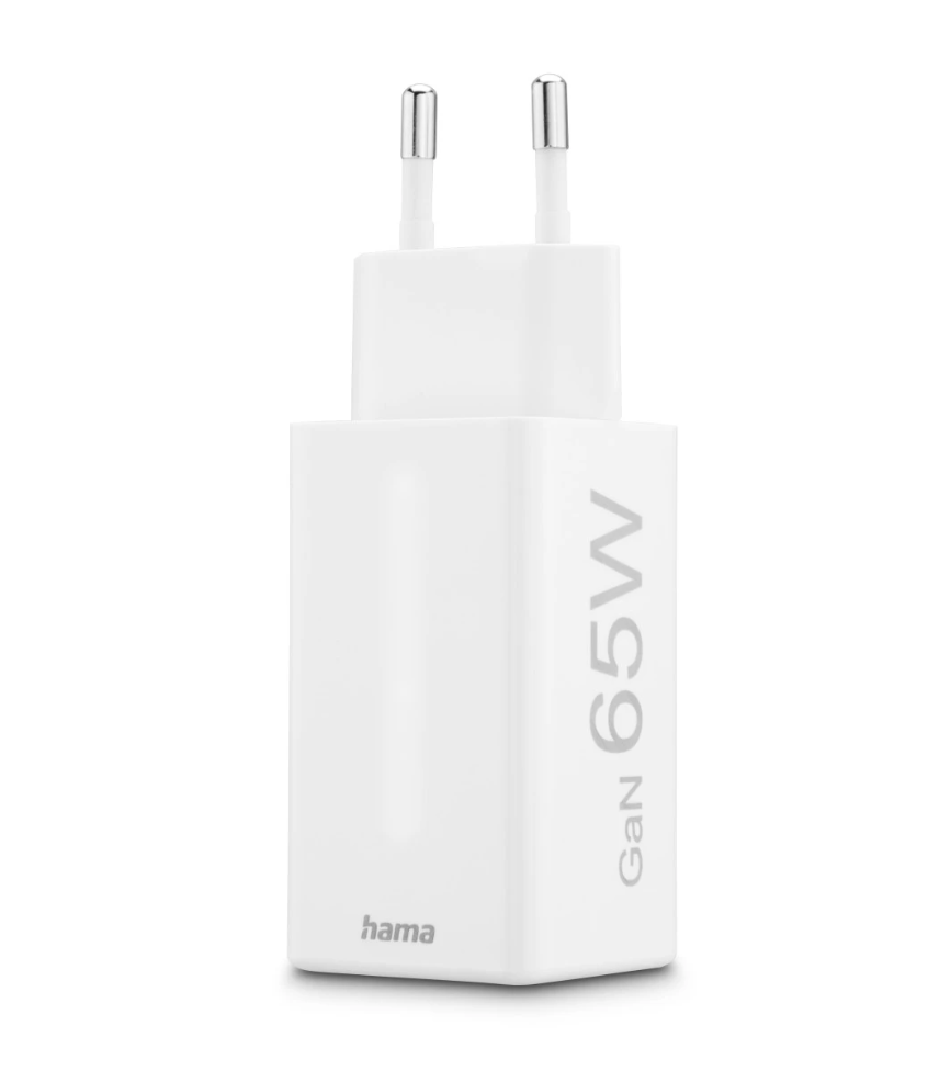 Hama USB Schnellladegerät 3 Ports, 2x USBC, 1x USBA 65 W, Ws