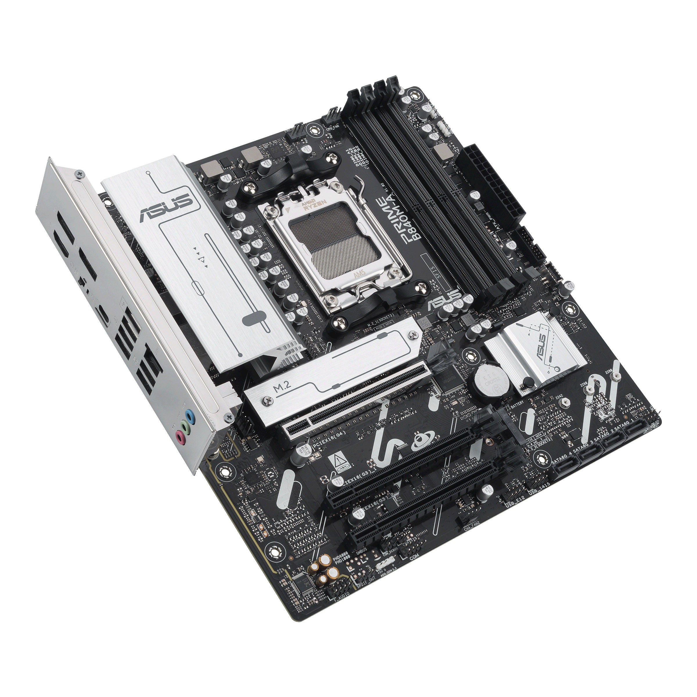 ASUS PRIME B840MACSM AM5 DDR5 micro ATX MB 1xHDMI 2xDP 3xM2 4xSATA
