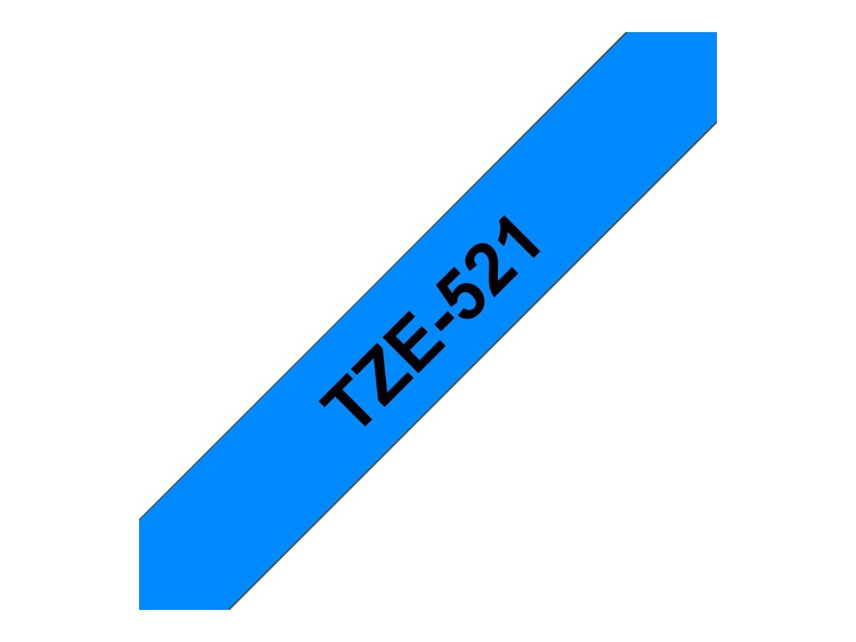 TZE521 BROTHER PT Schriftband 9mm blau TZE521 BROTHER PT Schriftband 9mm blau