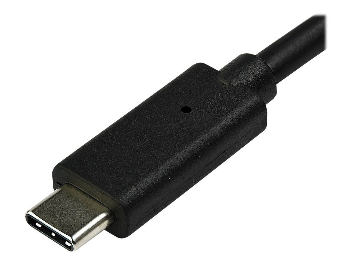 StarTech.com 4 Port USB C Hub w/ 2x USB A & 2x USB C, SuperSpeed 10Gbps USB Type-C 3.1/3.2 Gen 2 Hub, USB Bus Powered, Portable USB-C to USB Adapter Hub, Aluminum, 9.8 (25cm) Cable - Windows/macOS/Linux - Hub - 4 Anschlüsse