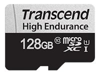 CARD microSD Card 128GB Transcend SDXC USD350V wAdapter