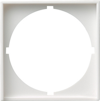 Gira Adapterrahmen 028103 50x50mm rund System 55 reinweiss
