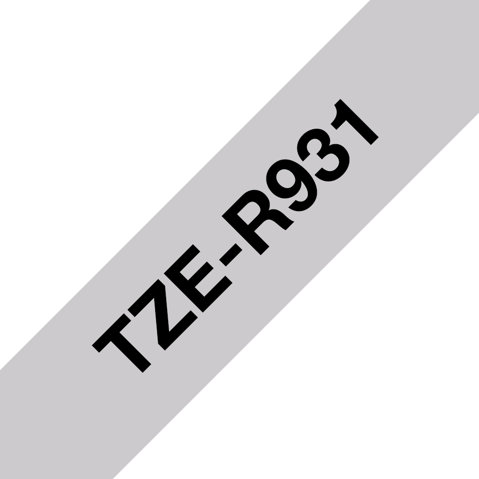 BROTHER PTouch 12mm light greygold ribbon tape