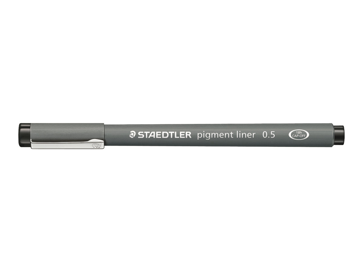 STAEDTLER pigment liner 308 Fineliner schwarz 0,5 mm, 1 St. STAEDTLER pigment liner 308 Fineliner schwarz 0,5 mm, 1 St.