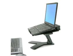 ERGOTRON Neo-Flex Notebook Lift Stand  schwarz mit 1,6-6,3kg. belastbar 15cm Anhebung