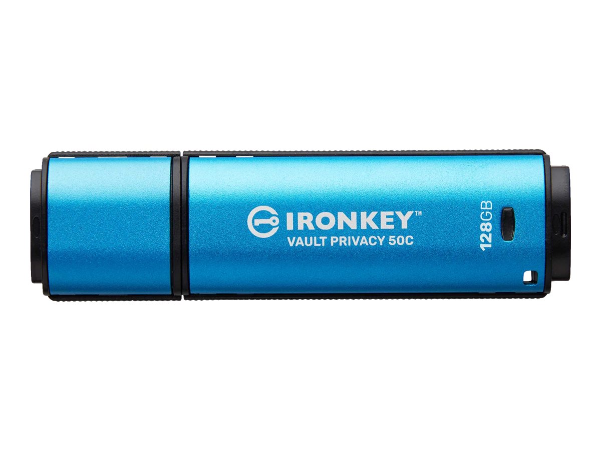 KINGSTON 256GB USB-C IronKey Vault Privacy 50C AES-256 Encrypted FIPS 197