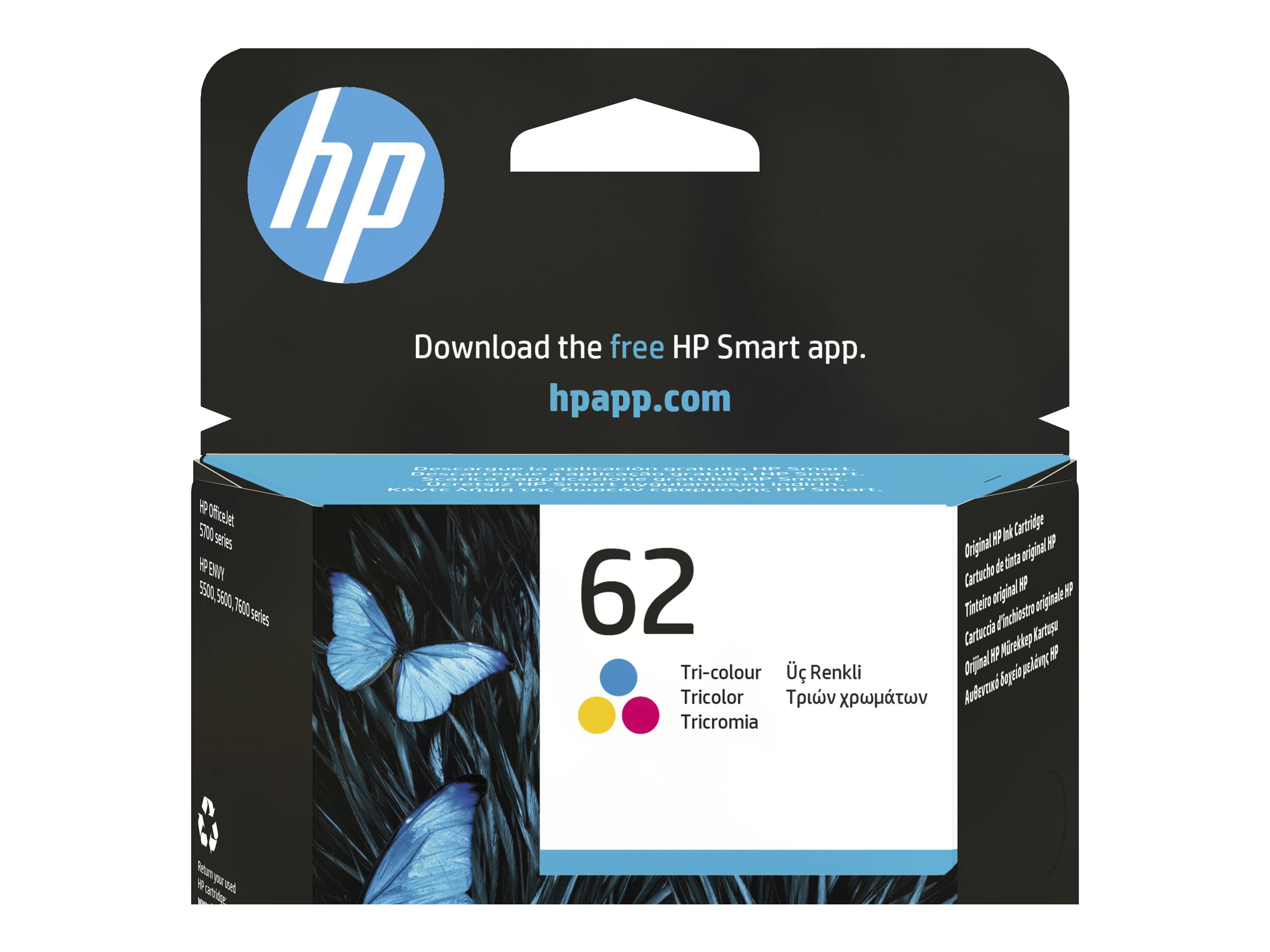 HP 62 (C2P06AE) color Druckerpatrone