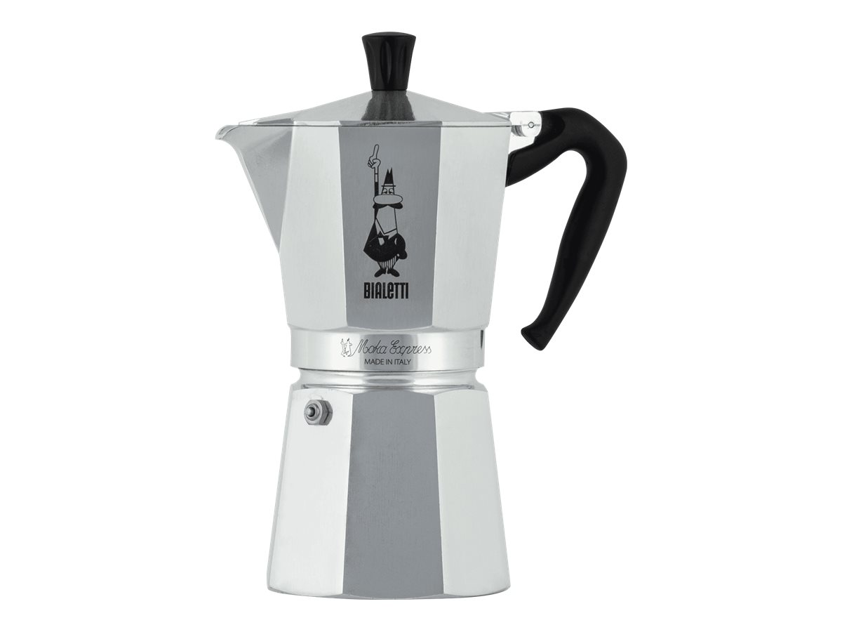 Bialetti Moka Express, Espressokocher fuer 9 Tassen
