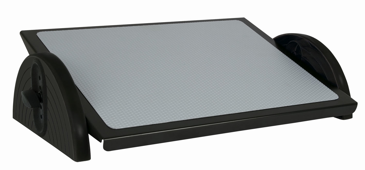 WEDO FuÃstÃ¼tze Relax-STEEL schwarz Stahl