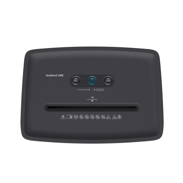 2804 HP Oneshred 10MC Aktenvernichter A4