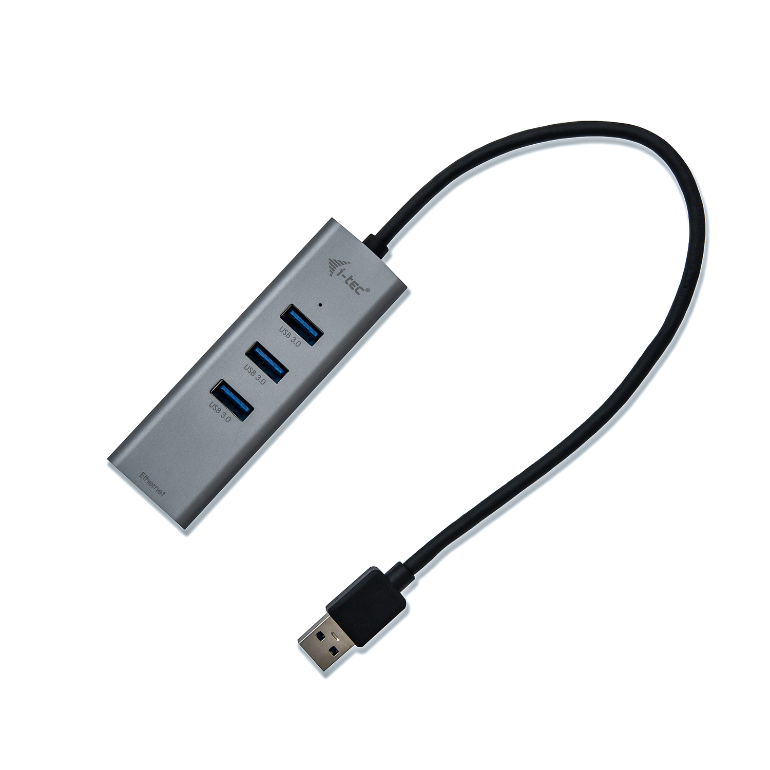 ITEC USB 30 Metal 3Port HUB mit Gigabit Ethernet Adapter 1x USB 30 auf RJ45 3x USB 30 Port LEDAnzeige