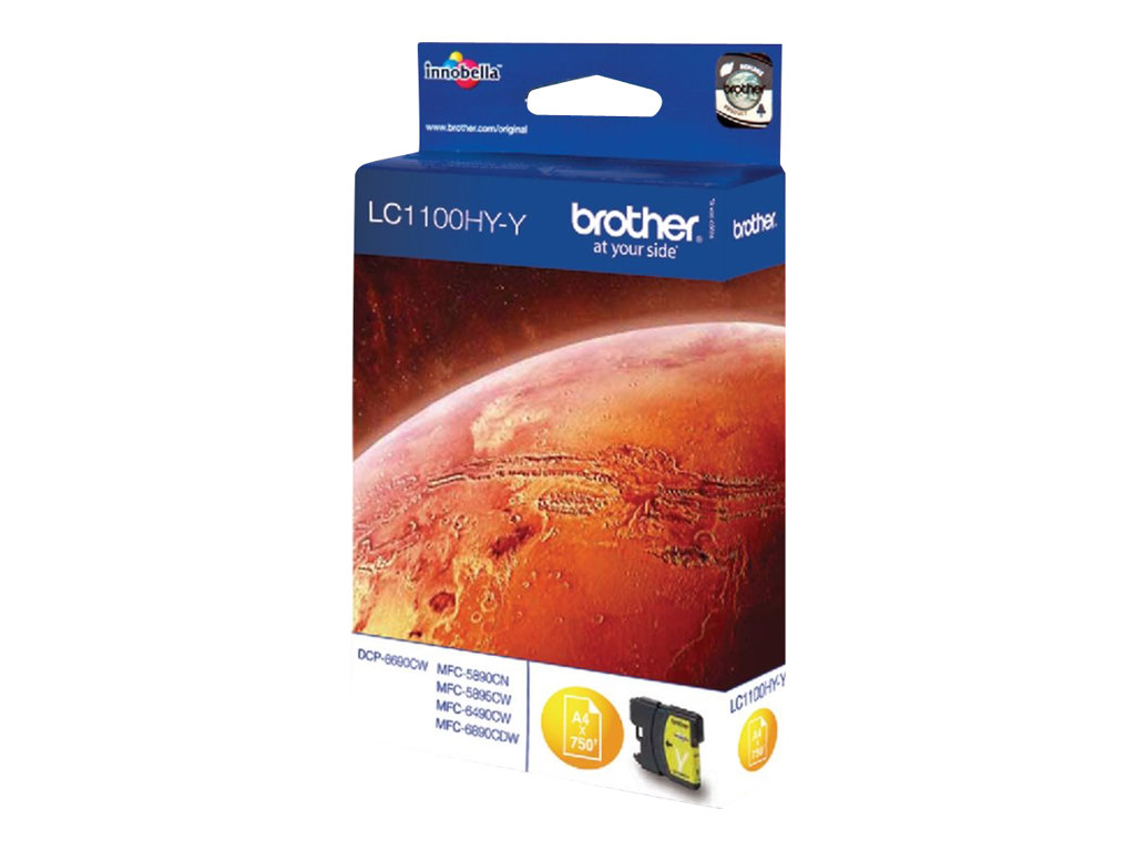 Brother LC1100HYY Tinte Gelb