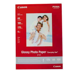 CANON GP501 glaenzend Foto Papier A4 5 Blatt