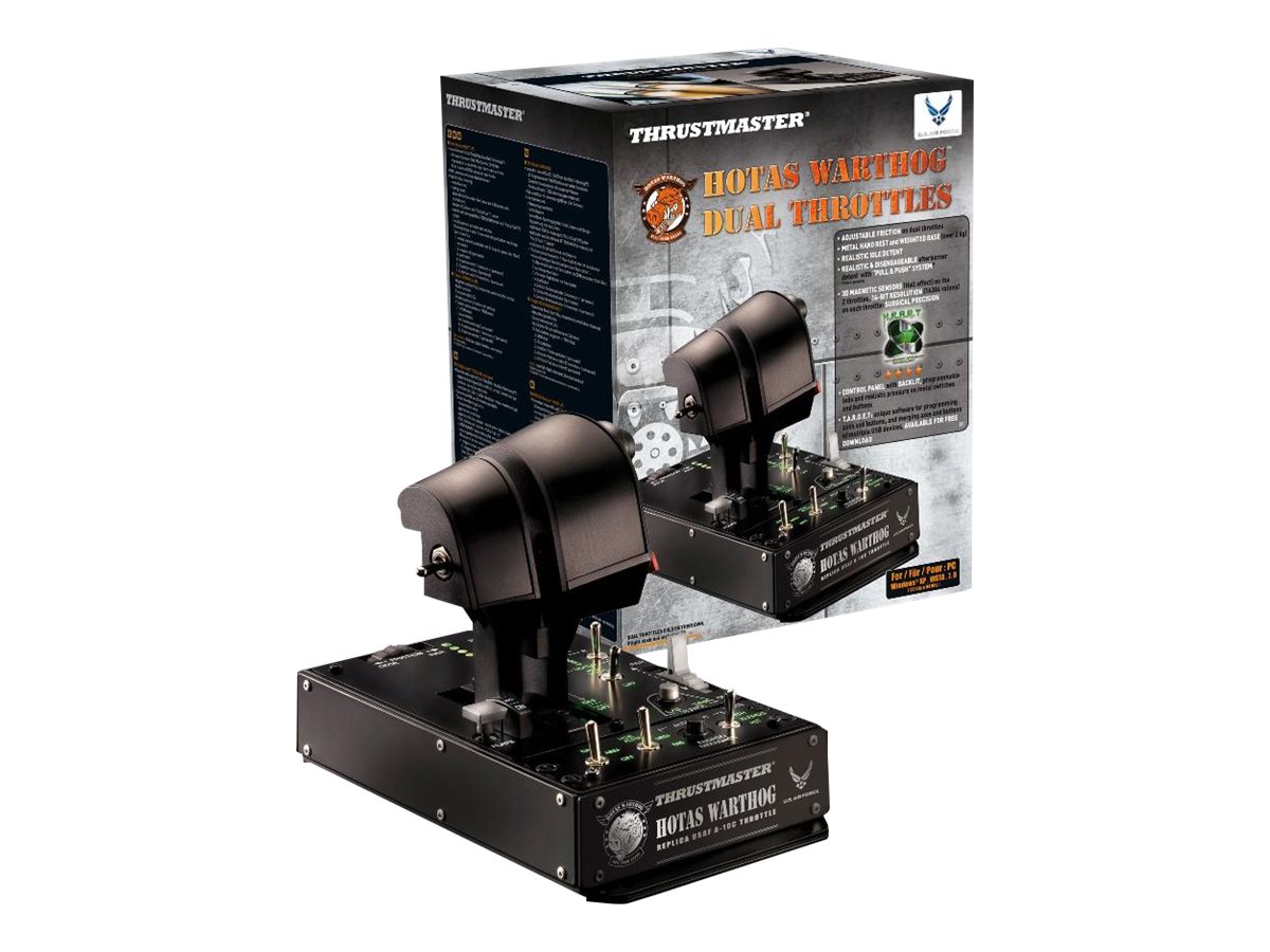 Thrustmaster AddOn Hotas Warthog Dual Throttle A10C RepPC
