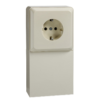 Elso Steckdose 505400 1fach 16A RENOVIERUNG perlweiß Elso Steckdose 505400 1fach 16A RENOVIERUNG perlweiß