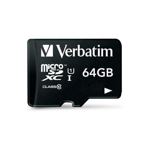 verbatim Speicherkarte microSDXCCard Premium, 64 GB, 1 St