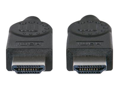 MANHATTAN HDMI-Kabel Ethernet A -> A St/St  2.00m ARC 28 AWG