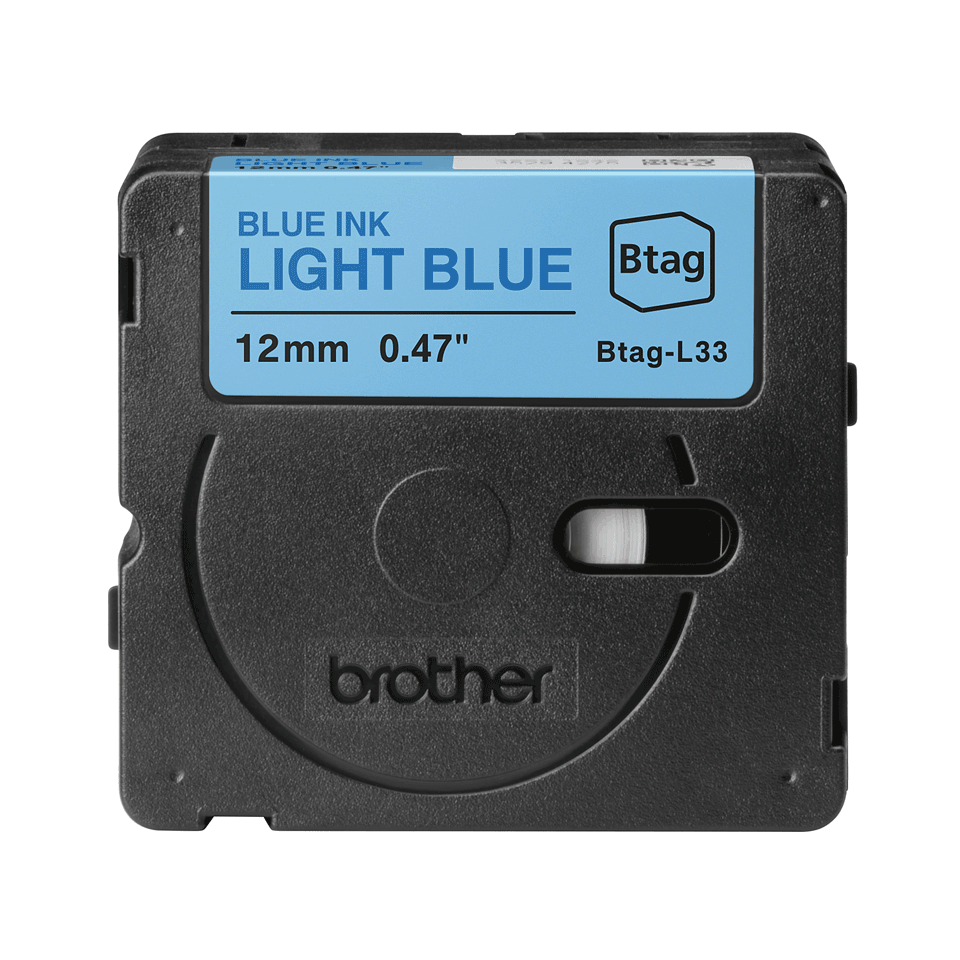 Brother BTAG-L33 Blau auf Hellblau