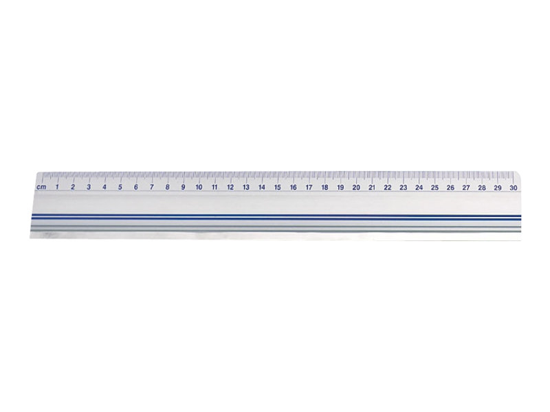 WEDO Schneidelineal 30,0 cm, silber WEDO Schneidelineal 30,0 cm, silber