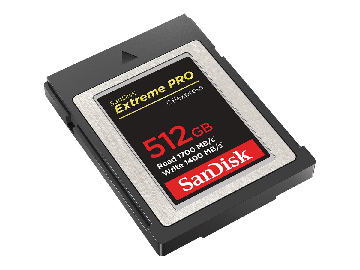 Card 512GB Sandisk Extreme Pro express 1700MBs