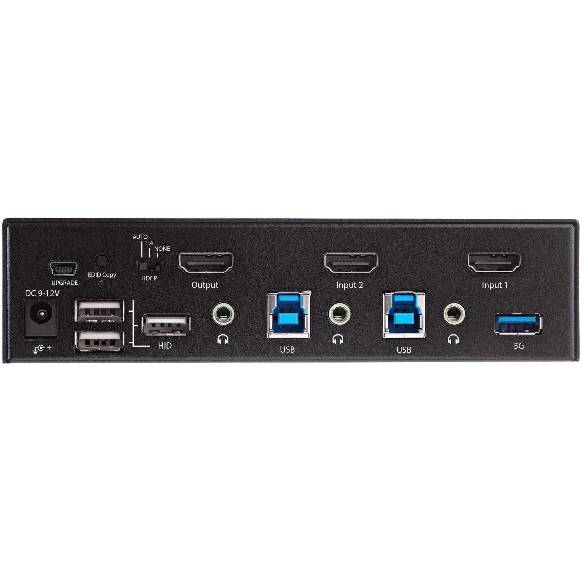 STARTECHCOM 2 Port HDMI KVM Switch Einzelmonitor 4K 60Hz Ultra HD HDR Desktop HDMI 20 KVM Switch