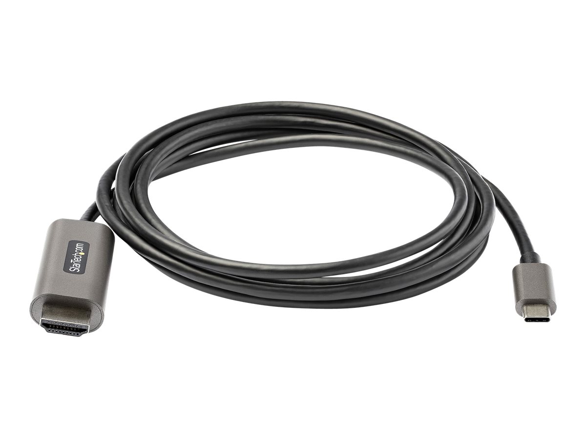STARTECH.COM 2m USB-C to HDMI cable 4K 60Hz with HDR10 - Ultra HD USB-C to video adapter cable - HDMI 2.0b display converter