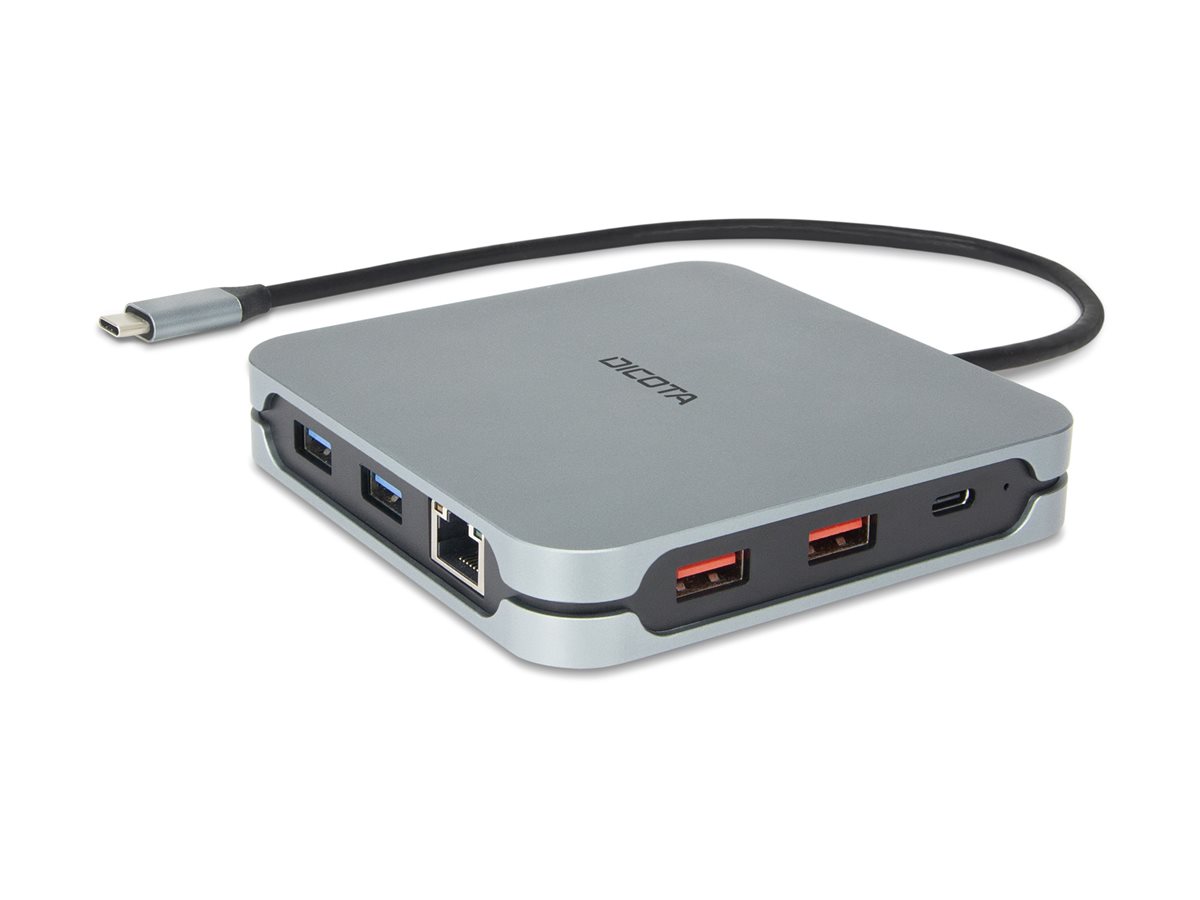 DICOTA USB-C 10-in-1 Docking Station 8K HDMI PD 100W