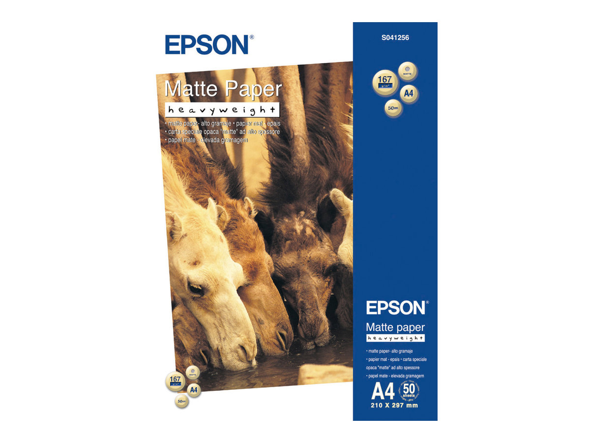 EPSON Fotopapier S041256 DIN A4 matt 167 g/qm 50 Blatt